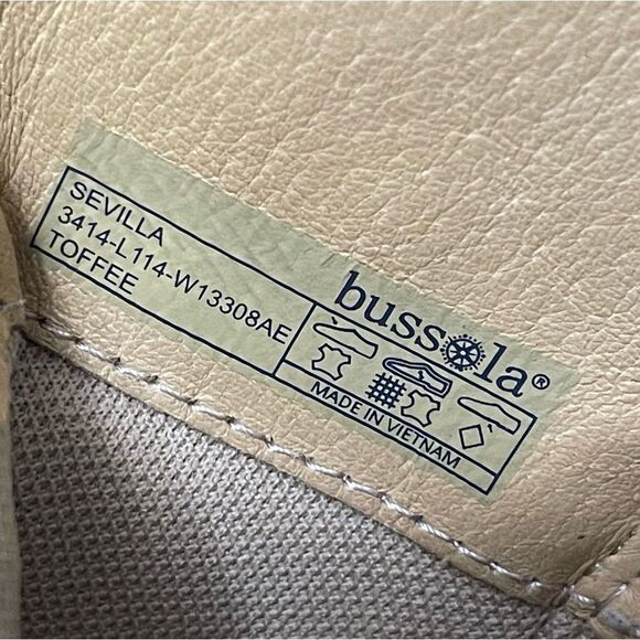 BUSSOLA Sevilla Suede Leather Moto Strap Boots 38 - Picture 10 of 11